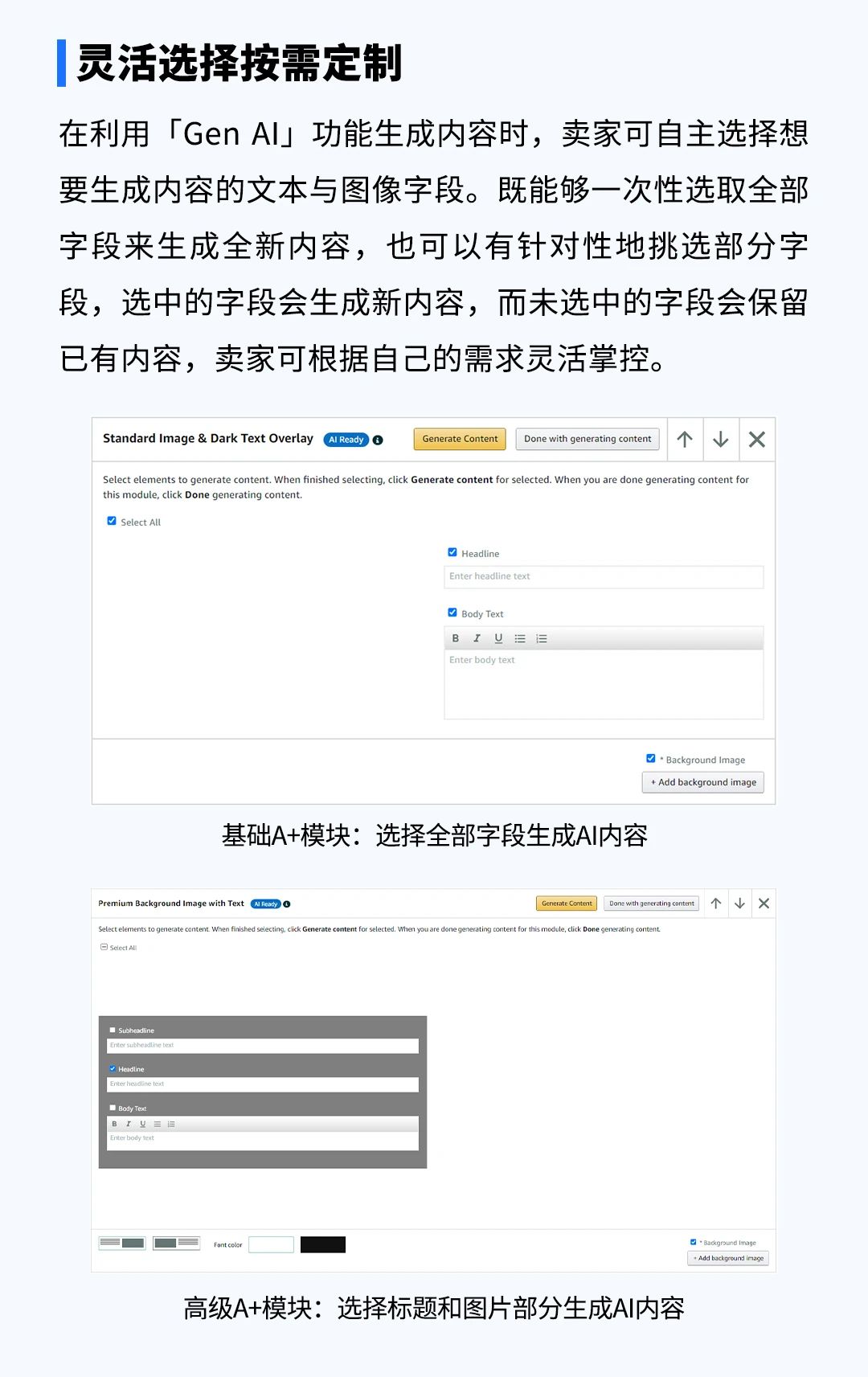亚马逊发布5款AI工具，为品牌取名、图片、Listing等视觉打造获取无限创意