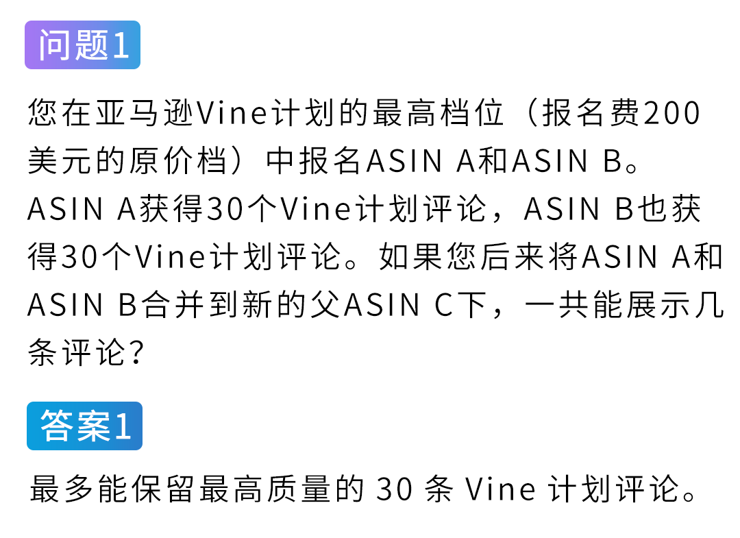 注意!亚马逊Vine计划规则收紧,严禁合并违规变体