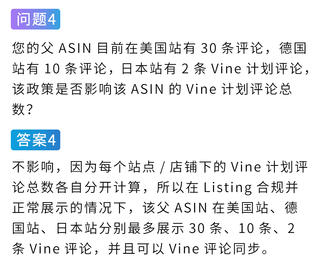 注意!亚马逊Vine计划规则收紧,严禁合并违规变体