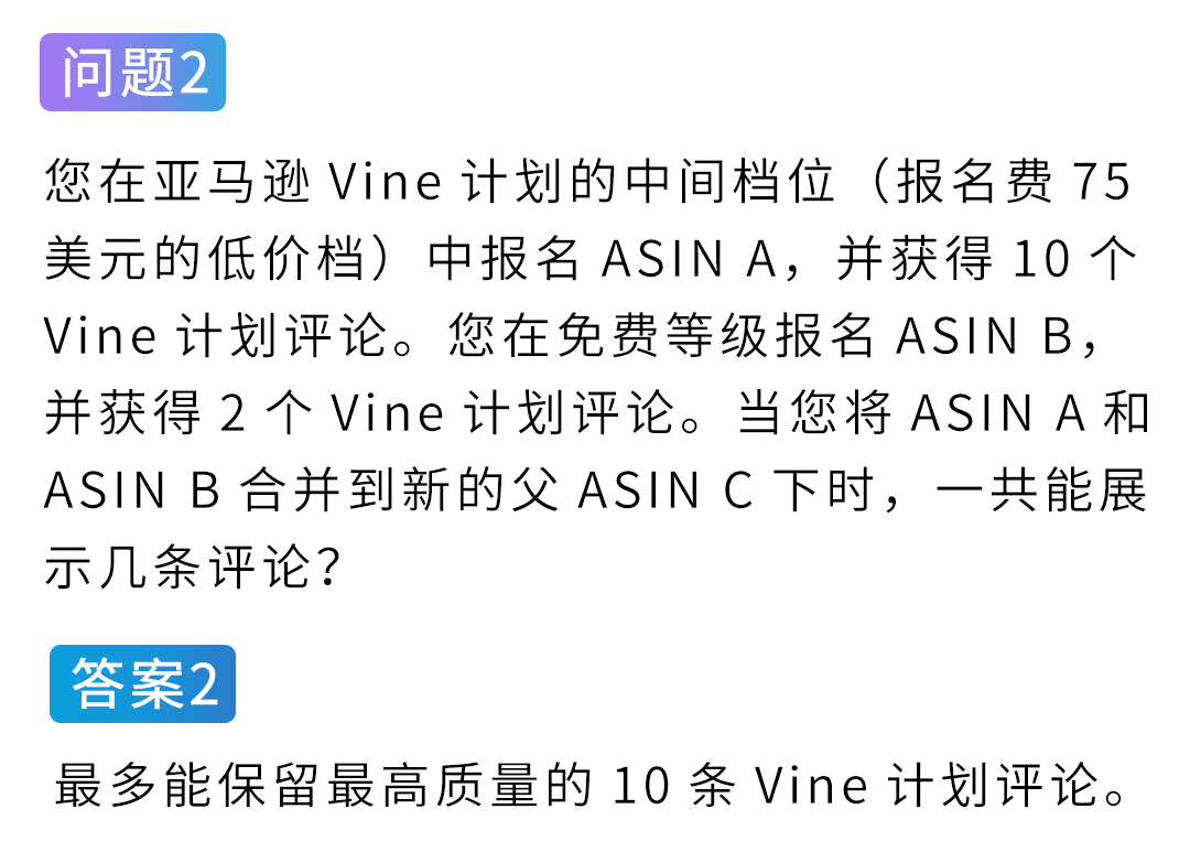 注意!亚马逊Vine计划规则收紧,严禁合并违规变体